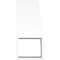 Ekena Millwork 5-in. W x 12-in. D x 12-in. H Burlington Architectural Grade PVC Knee Brace BRCP05X12X12BUR - alternate 5
